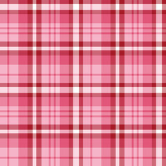 Wall Mural - Seamless pattern in unique light and dark pink colors for plaid, fabric, textile, clothes, tablecloth and other things. Vector image.