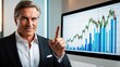 © Artem - Businessman analyzing stock market data on computer screen