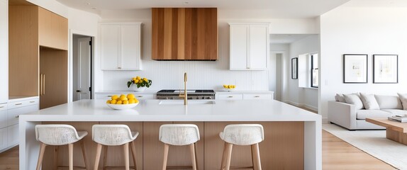 modern kitchen interior