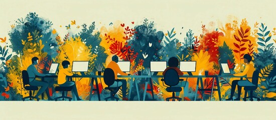 Wall Mural - accessibility compliance strategies in web governance, Accessibility Compliance Strategies, designers and developers incorporating inclusive design principles, Development, 