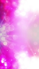 Wall Mural - vertical pink lights fantasy rising 4k loop features defocused lights moving in a pink soft dream-li