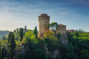 Brisighella, Manfrediana medieval fortress. Emilia Romagna, Italy.