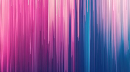 Aufkleber - a colorful, abstract painting with pink, blue, and purple stripes. the colors are vibrant and the li