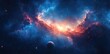© novian - A solitary planet amidst a glowing nebula in the cosmic expanse