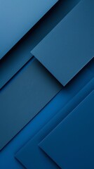 Poster - simple modern design with blue background - minimalist and clean visual composition in 9:16 ratio
