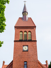 Wall Mural - tower of Transfiguration Church in Zelenogradsk