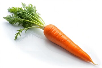 Carrot on white background
