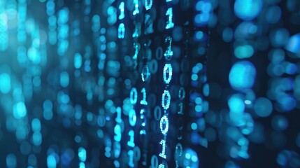 Binary Code Background
