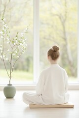 Poster - Restoring balance with soothing music and gentle movement in a calming space