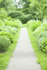 Canvas Print - Engaging Nutrition Workshops Amidst Serene Garden Environments for Well-Being.