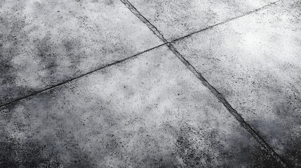 Wall Mural - Black and white background on cement floor texture - concrete texture - old vintage grunge texture design - large image in high resolution