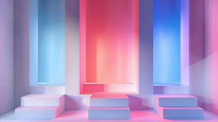 Poster - A room filled with variously sized and shaped boxes, possibly in storage or being packed for shipping