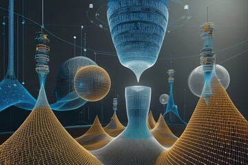 Poster - Dynamic Wireless Communication Framework in Innovative Data Artwork