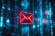 © Mikhail Vorobev - Email security alert  protecting against spam viruses and compromised communications in your inbox