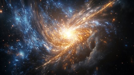 Wall Mural - infinity galaxy space