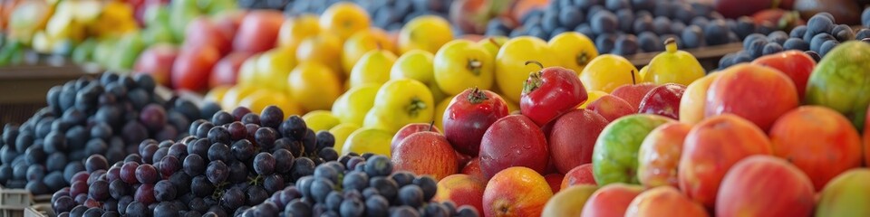 Poster - Fresh Fruit from Organic Farming