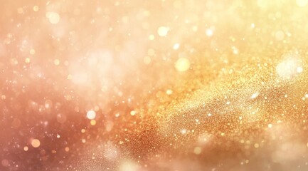 Poster - This beautiful and stunning rose gold gradient background features shimmering particles, making it perfect for elegant designs that match luxurious themes and sophisticated aesthetics