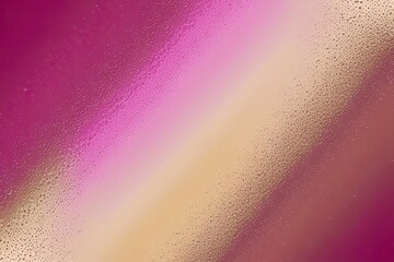 Wall Mural - Magenta Cream Gradient Background Noise Texture with Glow for Digital Art Design