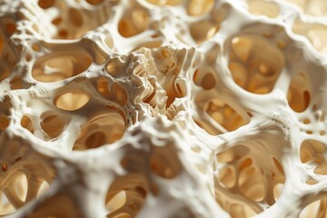 Aufkleber - A detailed view of bones, great for medical or anatomy illustrations