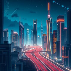 Wall Mural - traffic