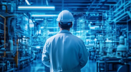 Poster - Explore how European businesses adopt advanced digital transformation strategies to boost productivity and efficiency in industrial operations, along with insights from American engineering experts