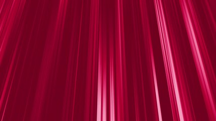 Wall Mural - fast-moving effect of shiny red rays moving from top to bottom - 4k motion loop background.