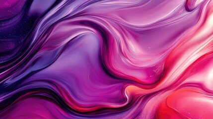 Wall Mural - Liquid abstracts swirling in vibrant motion