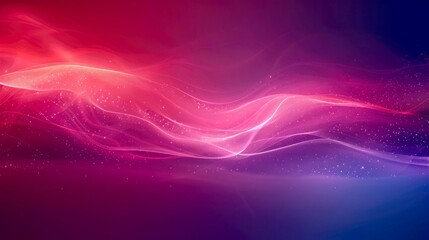 Wall Mural - Abstract Purple and Pink Swirling Background with Glittering Lights