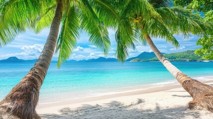 summer beach view backgrounds