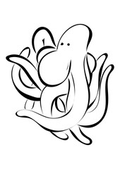 Sticker - Octopus 