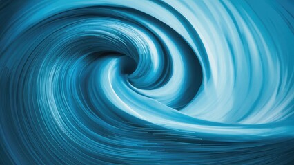Poster - Abstract blue gradient background with blurred motion lines