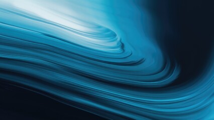 Poster - Abstract blue gradient background with blurred motion lines