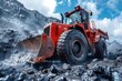 © Gedel - Heavy Duty Loader Working in a Coal Mine