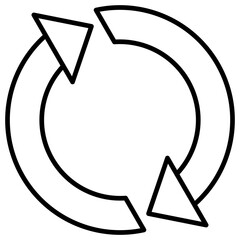 Sticker - Loop Icon