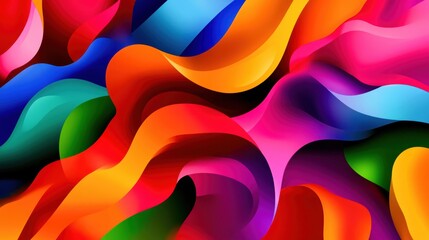 Aufkleber - Abstract shapes