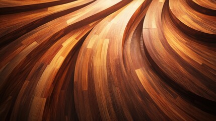 Poster - 3D rendering of a beautiful wooden background