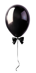 Wall Mural - PNG Elegant black balloon illustration