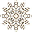 © AI Designer - abstract floral ornament