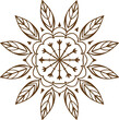 © AI Designer - abstract floral ornament