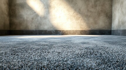 Poster - 3D rendered illustration featuring a textured carpet backdrop