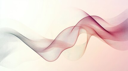 Poster - Minimalist abstract lines forming a continuous loop symbolizing the lifecycle concept, with soft gradients and muted tones.
