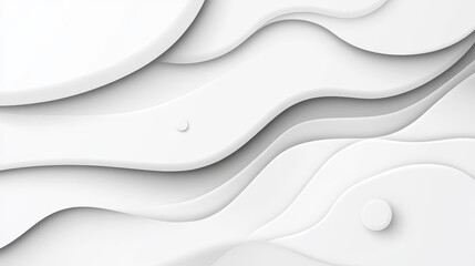 Poster - Explore a chic white and grey abstract gradient background, perfect for modern designs and sleek presentations.