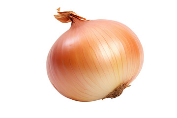 Wall Mural - Fresh whole onion isolated on transparent background, high-quality PNG image for culinary and graphic design projects, ideal for recipes, food blogs, and kitchen-themed visuals