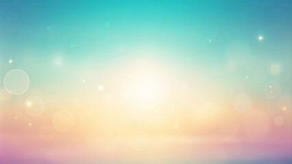 Wall Mural - Creamy gradient background with soft colors for a tranquil and calming atmosphere