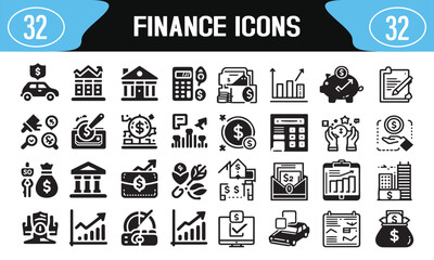 Fototapete - finance web icon vector illustration 
