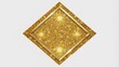 © nittiya - Gold diamond shape glitter clipart with sparkling and luxurious design, gold, diamond, shape, glitter, clipart, shiny