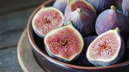 Sweet, juicy figs beckon, ready for a taste of their lusciousness.