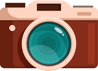 Poster - Vintage camera, a timeless tool for preserving moments and expressing creativity