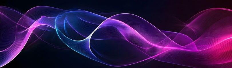 Dynamic translucent soft gradient stream motion. Vector vortex wake effect. Abstract magic energy wave