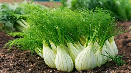 Fresh Fennel Bulbs Ready for Harvest - Add Flavor to Your Dishes!